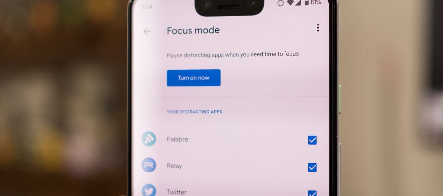 Focus Mode on Android